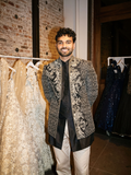 Chaitanya Bandhgala Set By KYNAH, Luxury Indian Fashion & Bridal Wear