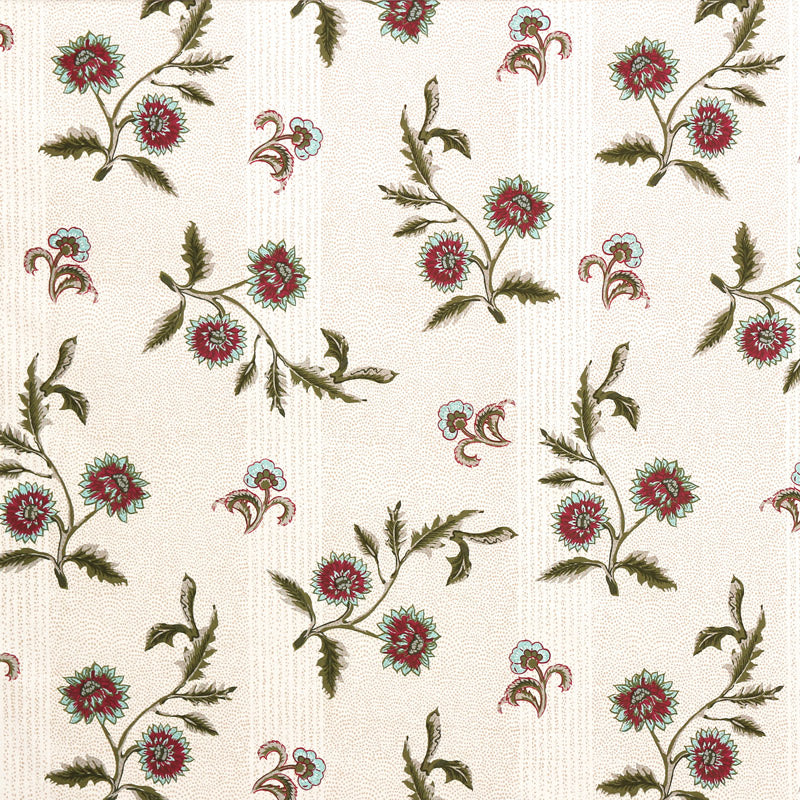 Eleanora Fabric Red By Sister Parish Design