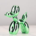 ArtZ® Balloon Dog Sculpture - Green / 4x4x1.5 inches (10x10x4cm)