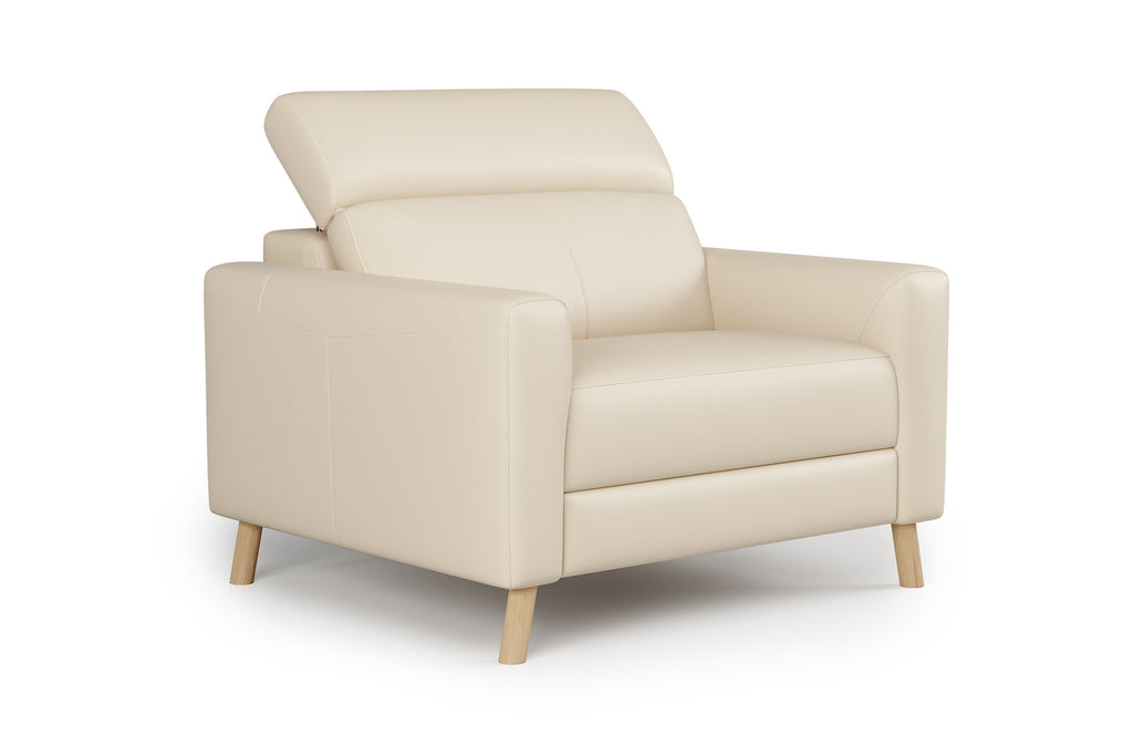 Elodie Leather Accent Chair