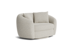 Eluned Boucle Swivel Accent Chair