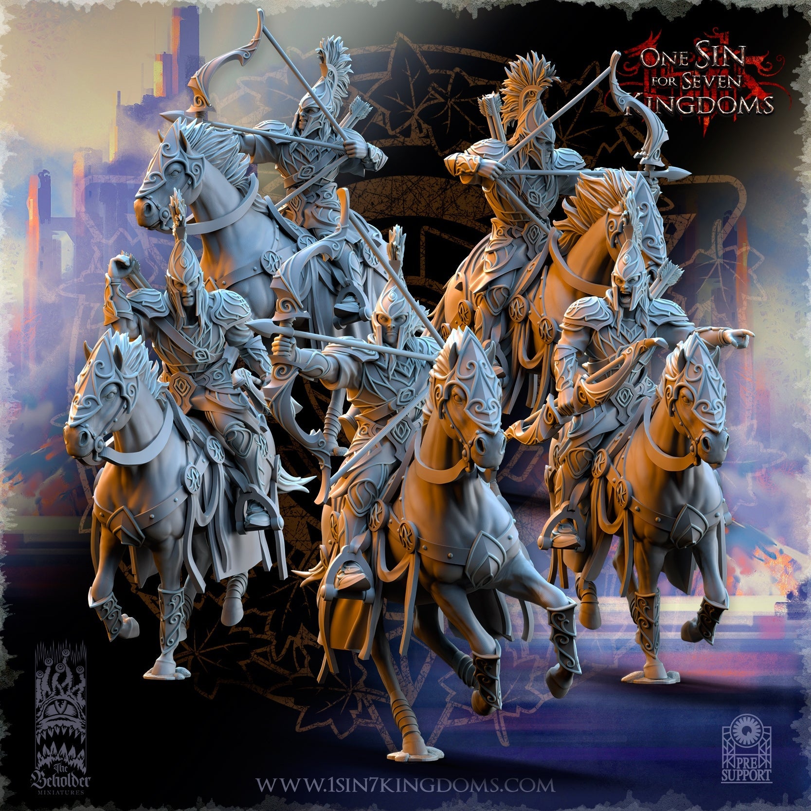 Light Cavalry, The Beholder Miniatures