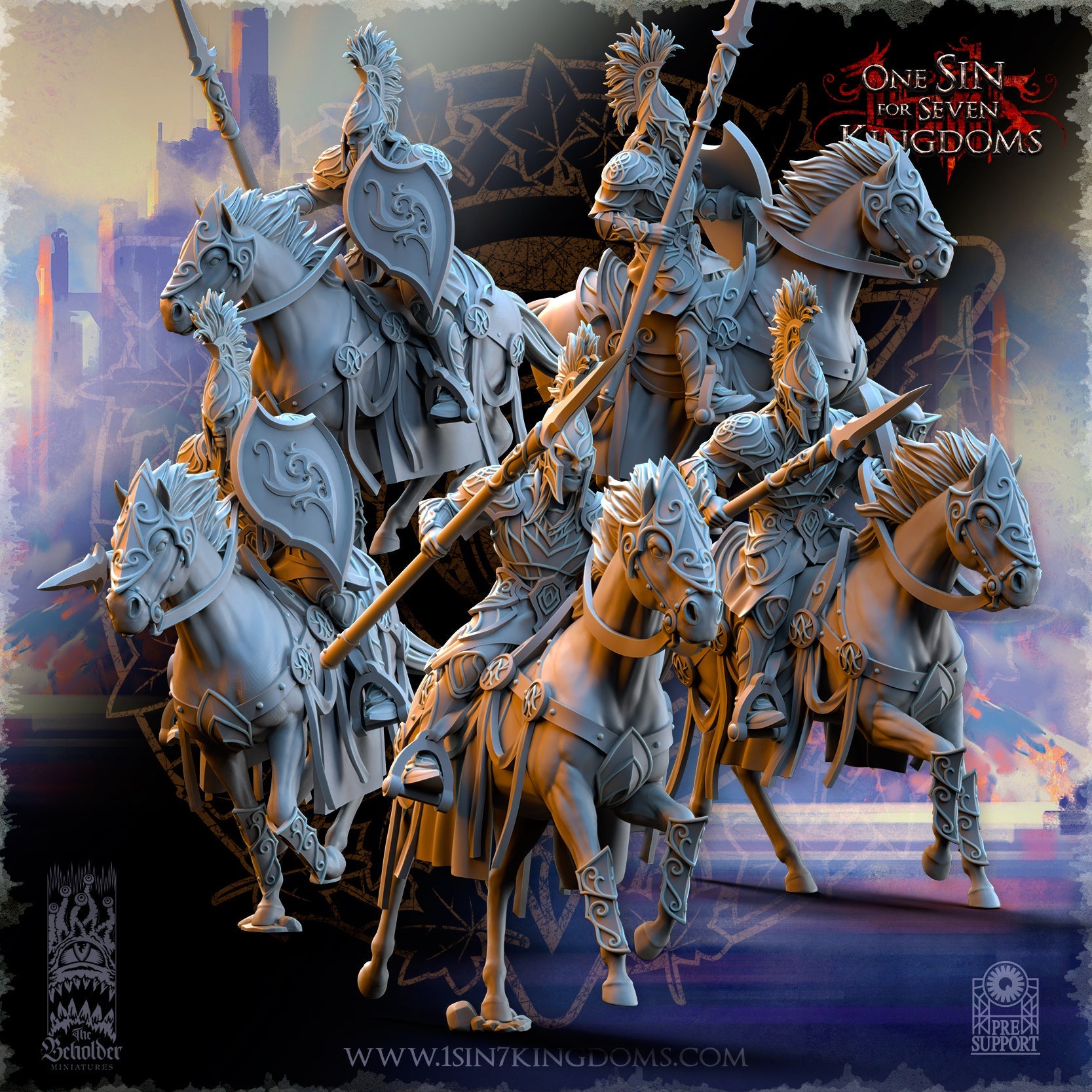 Light Cavalry, The Beholder Miniatures