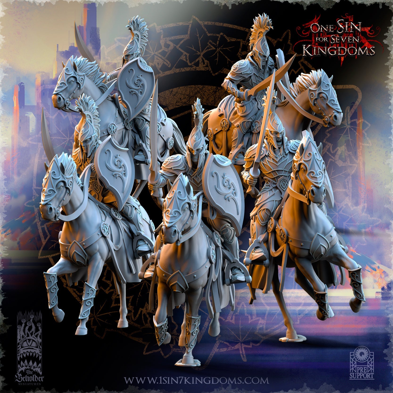 Light Cavalry, The Beholder Miniatures