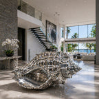 OSO Stainless Steel Elysian Shell Sculpture