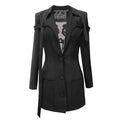 Embroidered Jacket Dress
