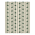 Emerald Clover Column Hand Tufted Rug