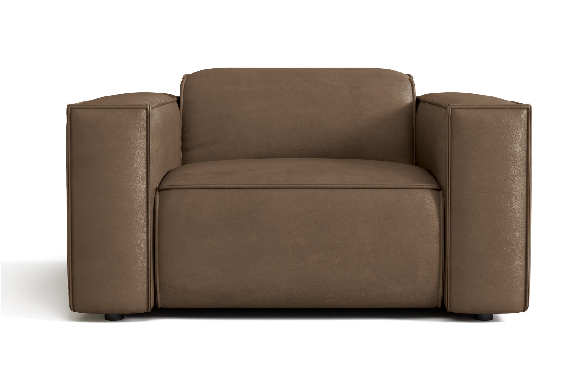 Emery Leather Recliner Accent Chair