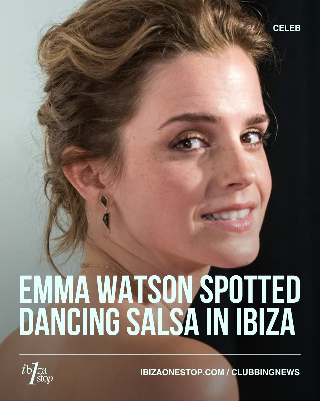 Emma Watson spotted dancing salsa in Ibiza