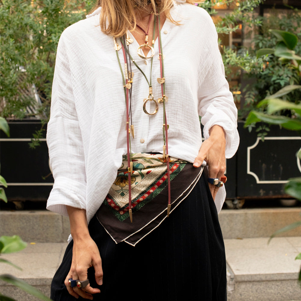 Collar largo multiposición para mujer CANOE ARO YUM