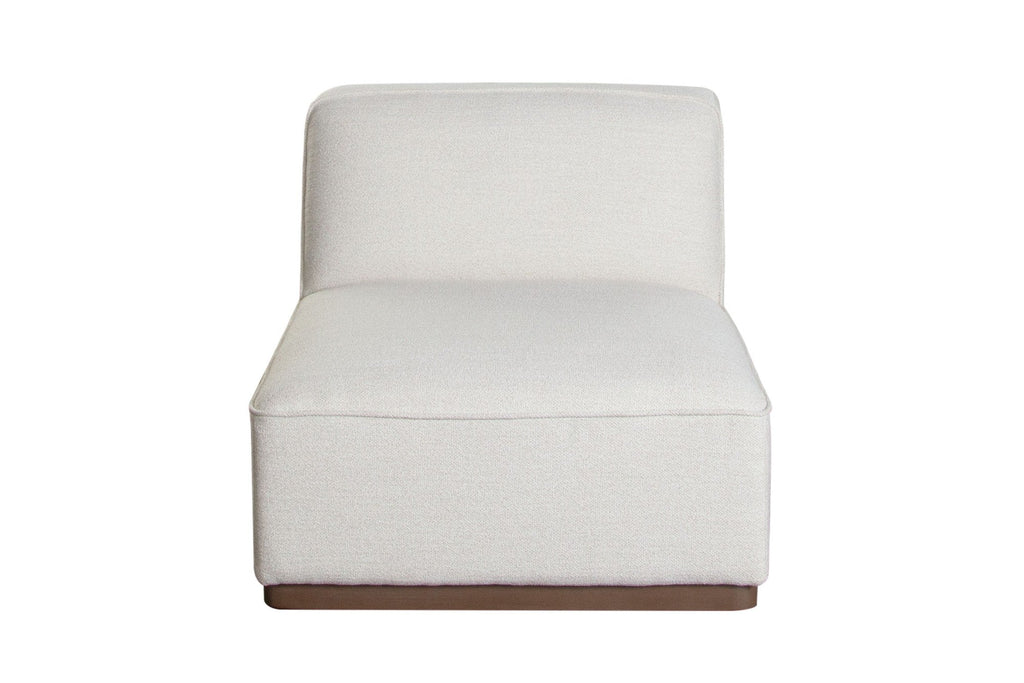 Enola Fabric Armless Chair