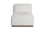 Enola Fabric Armless Chair