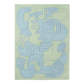 Entwined Hands Hand Tufted Rug