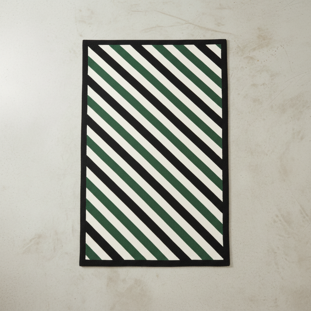 Envelop Stripes Hand Tufted Wool Rug