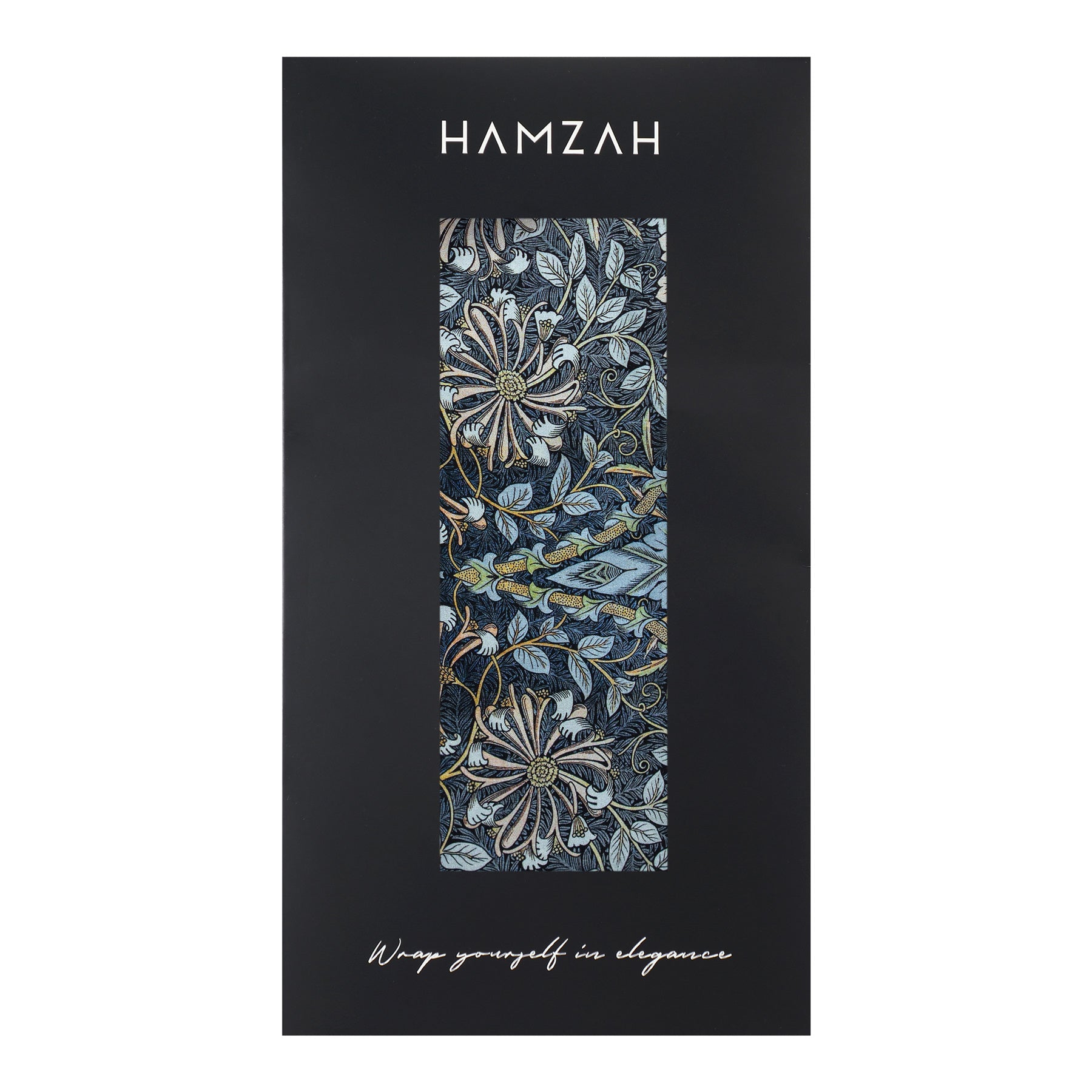Grey Silk Scarf Erna