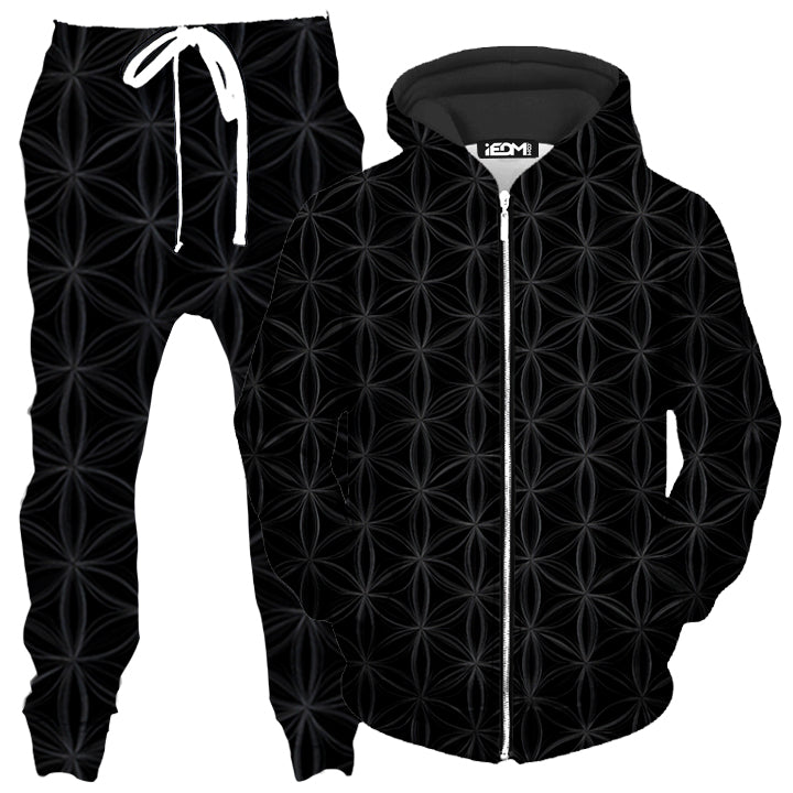Ethereal Zip-Up Hoodie and Joggers Combo
