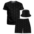 Ethereal T-Shirt and Shorts with Bucket Hat Combo