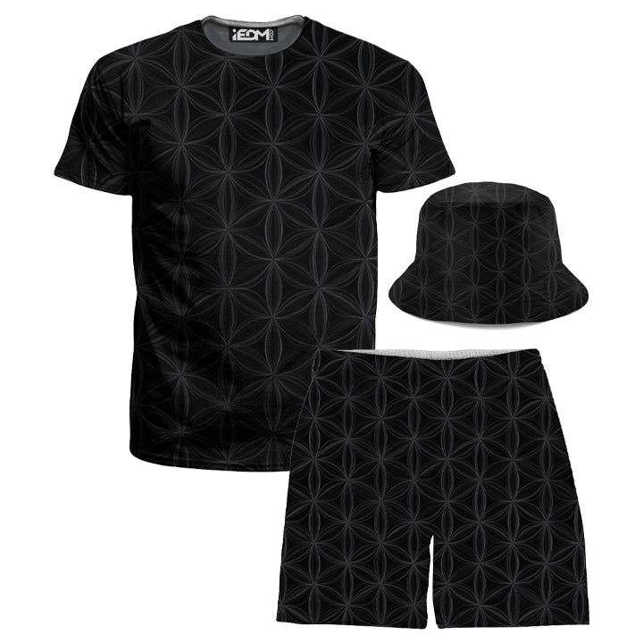 Ethereal T-Shirt and Shorts with Bucket Hat Combo