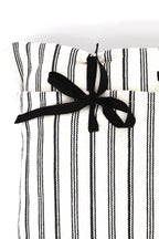 Funda cojín loneta blanco y negro 50cmx50cm
