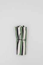 Servilleta loneta verde y negro (pack de 2)