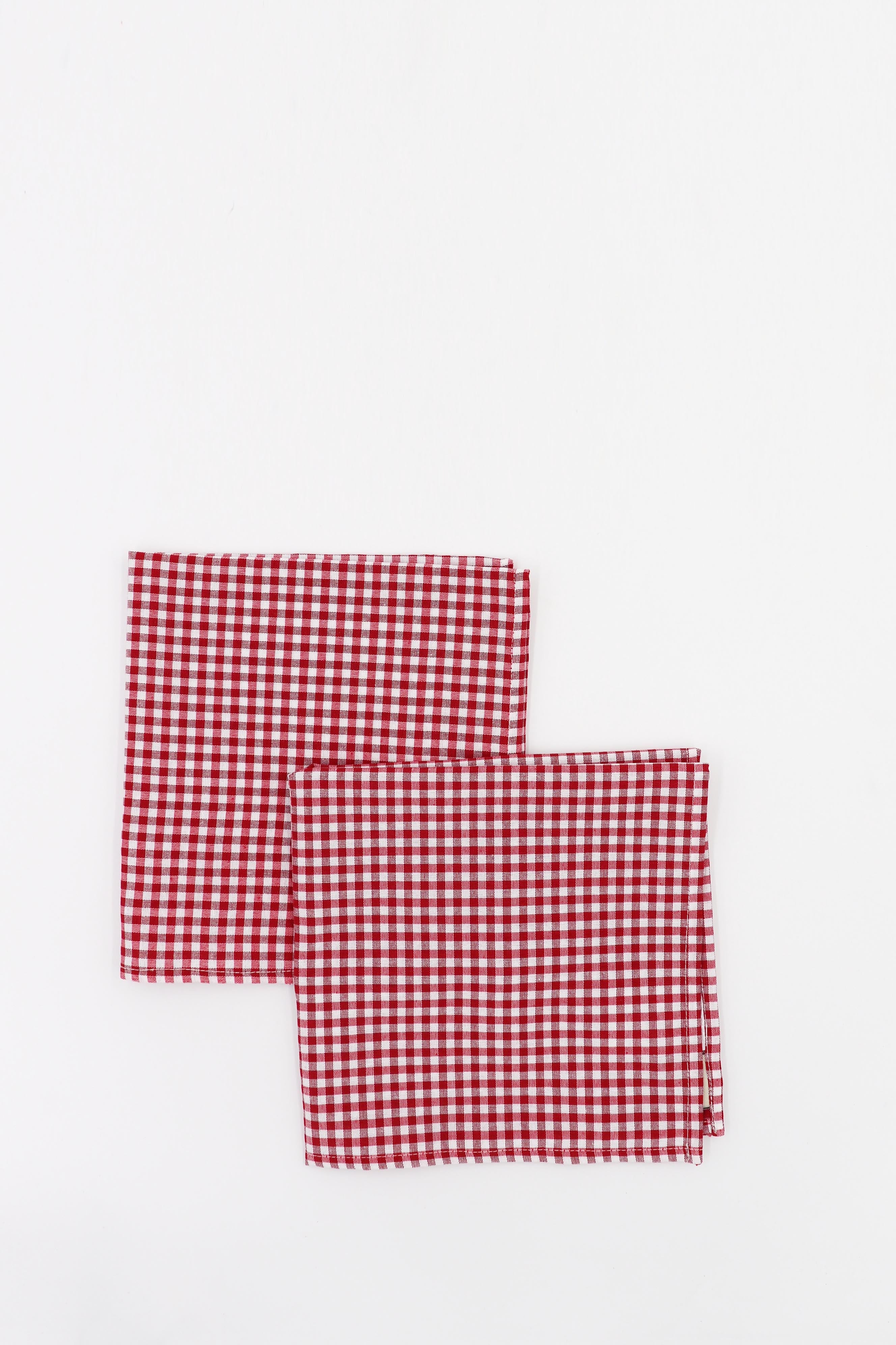 Servilleta vichy rojo (pack de 2)