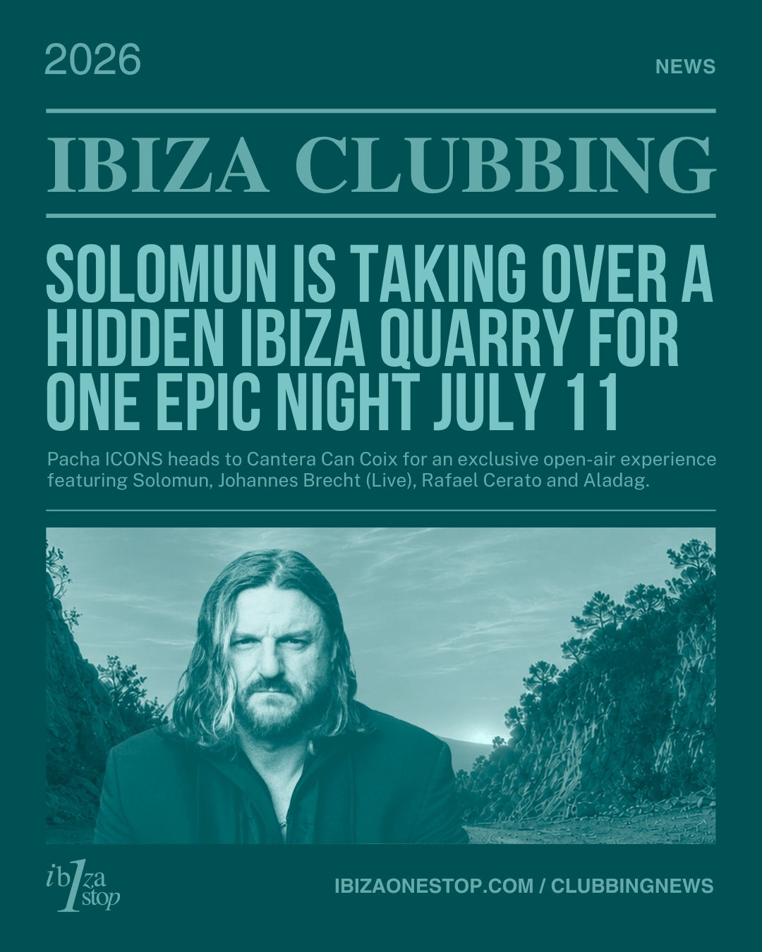 Everything you need to know about Solomun's exclusive open-air Ibiza event at Cantera Can Coix