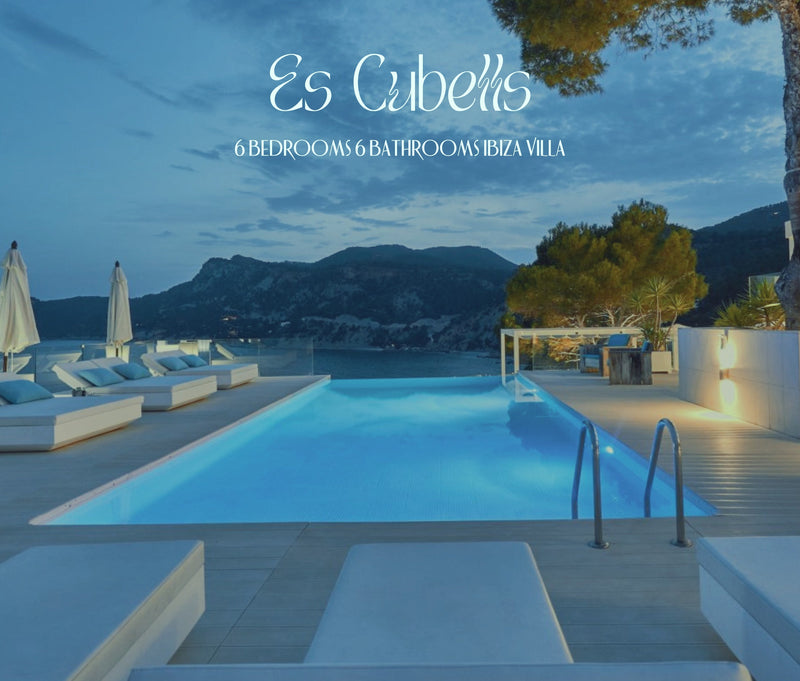 Exclusive Ibiza Villa with Private Beach Access, Beautiful Interiors and Breathtaking Views near Es Cubells
