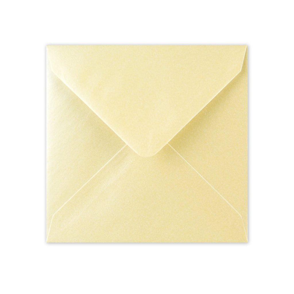Champagne Lustre Envelope 140x140 mm