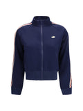 Fiorucci Cropped with Angels Patch Sweatshirt — Navy