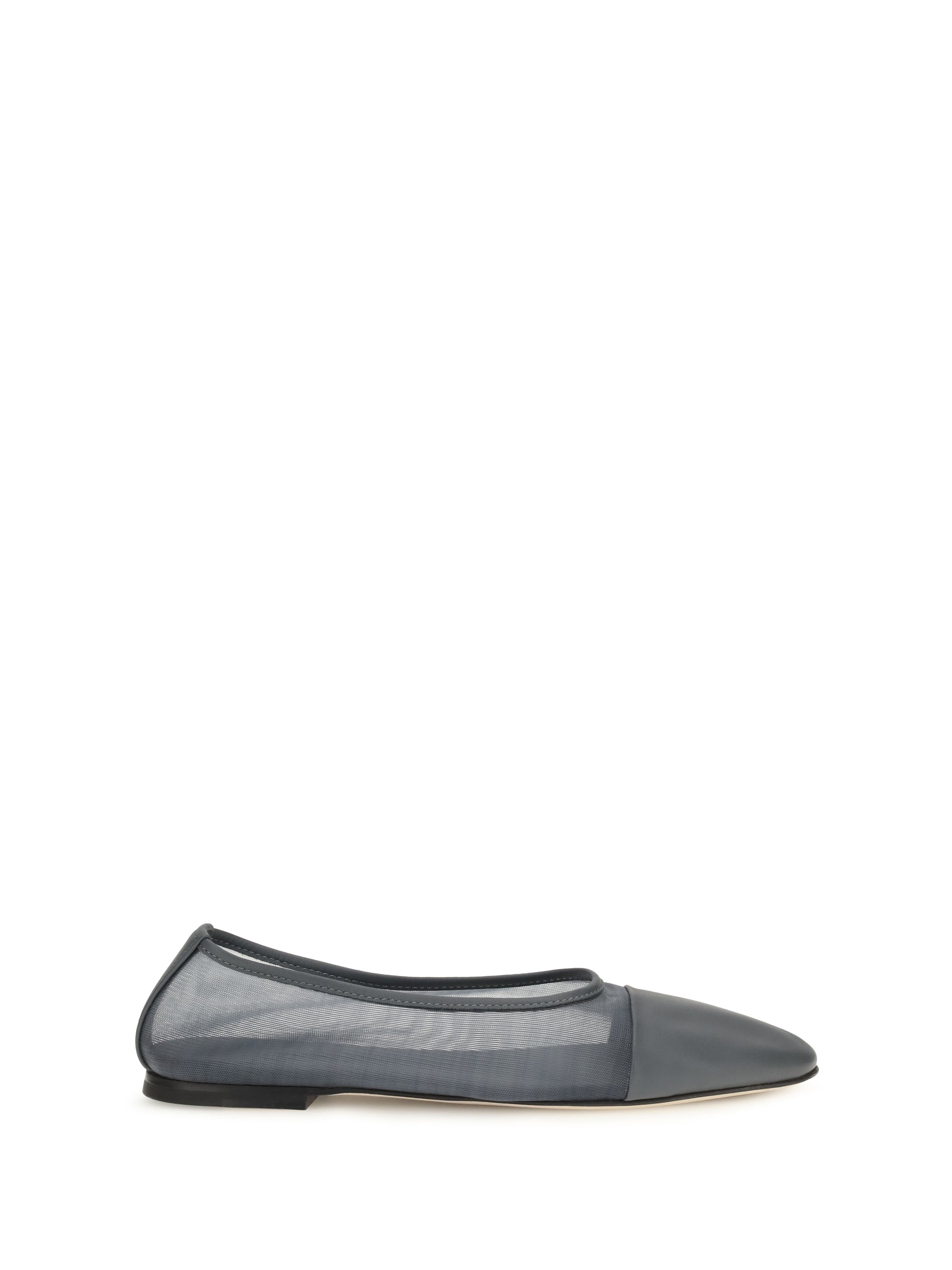 Dear Frances Gala Ballet Flat — Gray