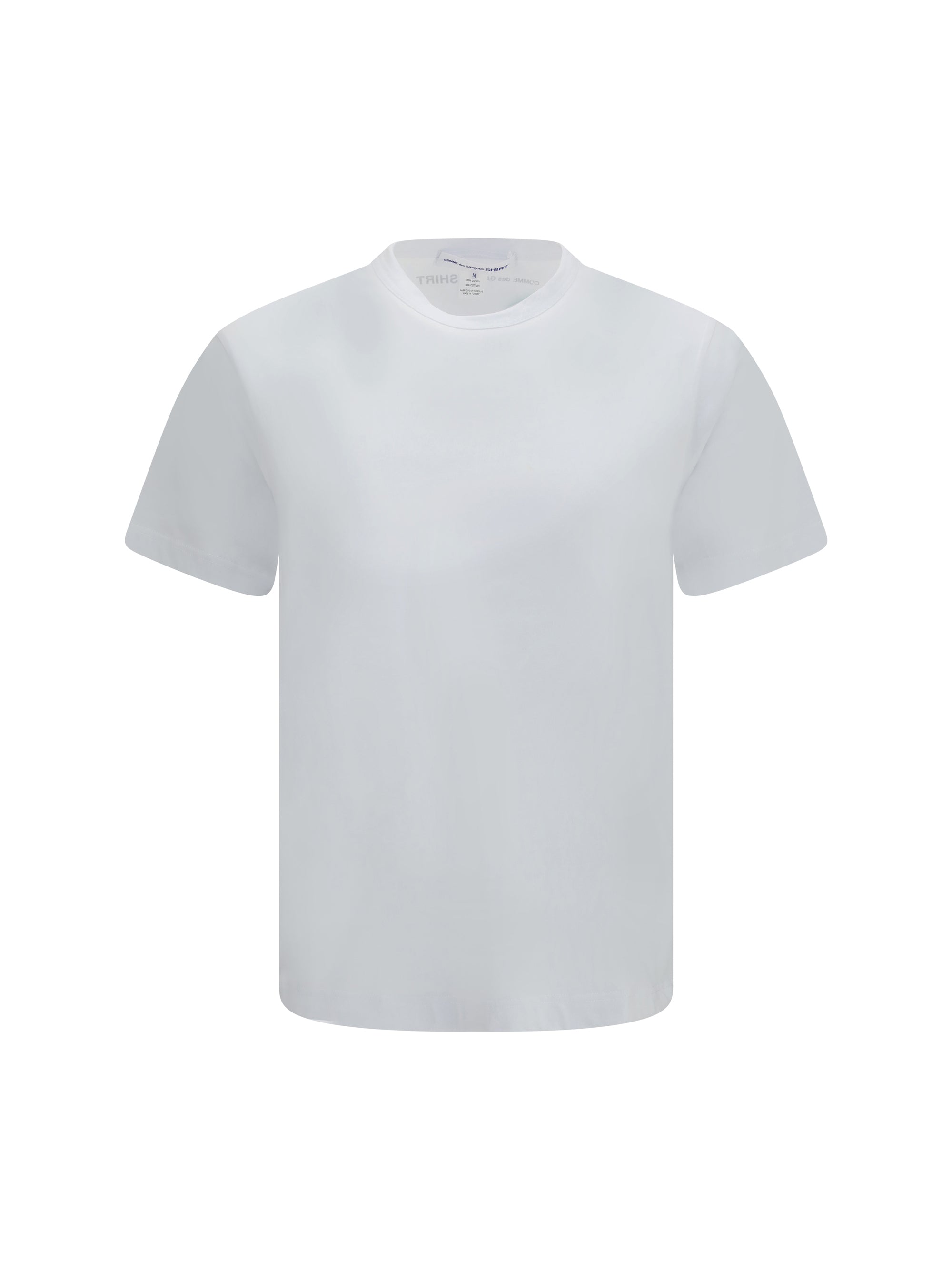 Comme Des GarçOns Shirt Crewneck Cotton T-Shirt — White