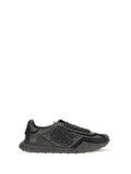 Dolce & Gabbana Athletic Leather Sneakers — Black