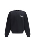 Sudadera de algodón con logo bordado Dsquared2 - Negro