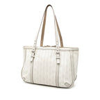 Anagram Perforated Coated Canvas Tote