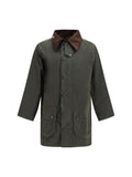 Barbour Waxed Cotton Coat — Green