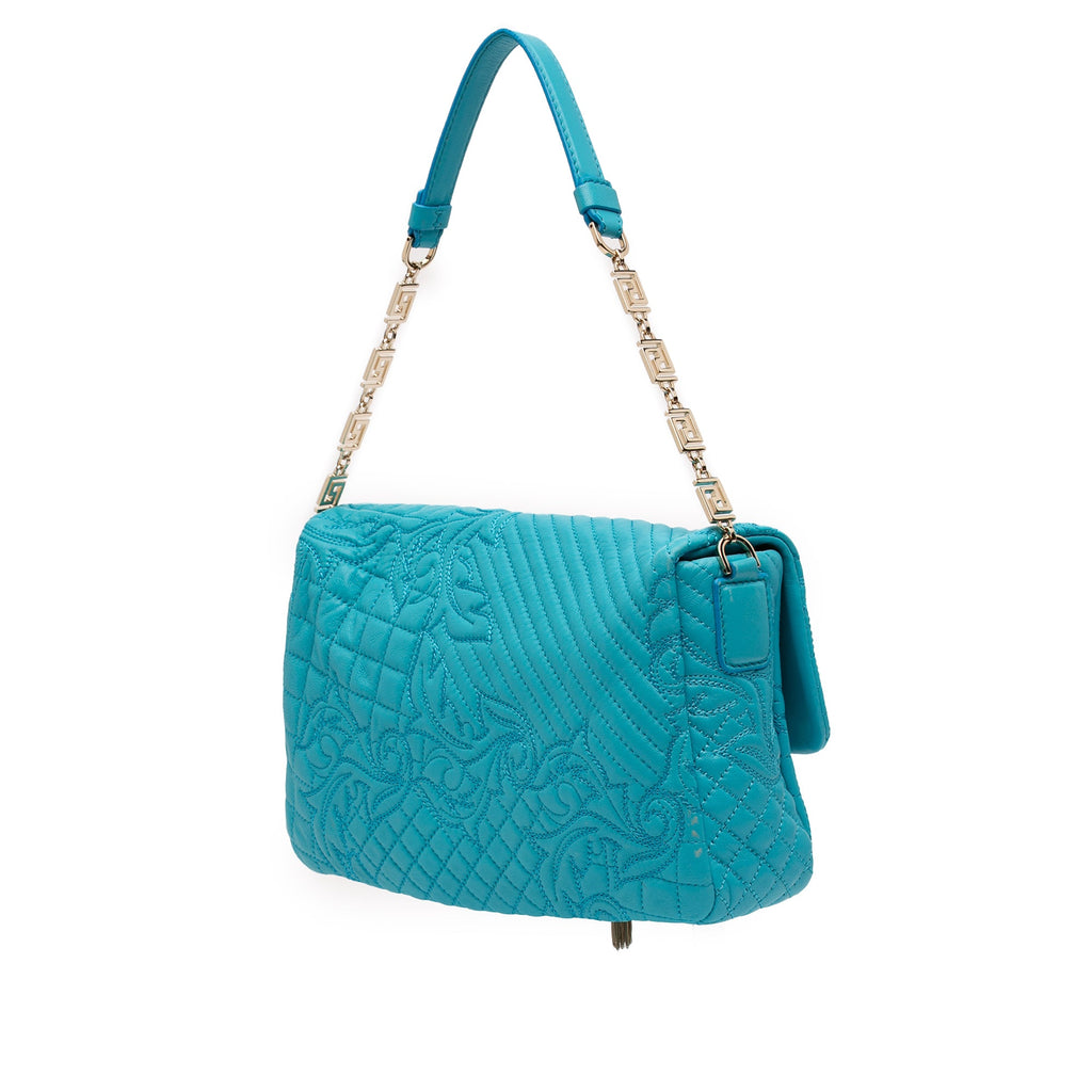 Barocco Quilted Nappa Medea Vanitas Shoulder Bag