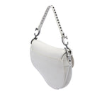 Studded Leather Saddle Bag