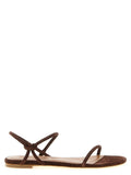 Staud Laurel Sandals — Brown