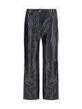 Pantalones de cuero Magda Butrym — Negros