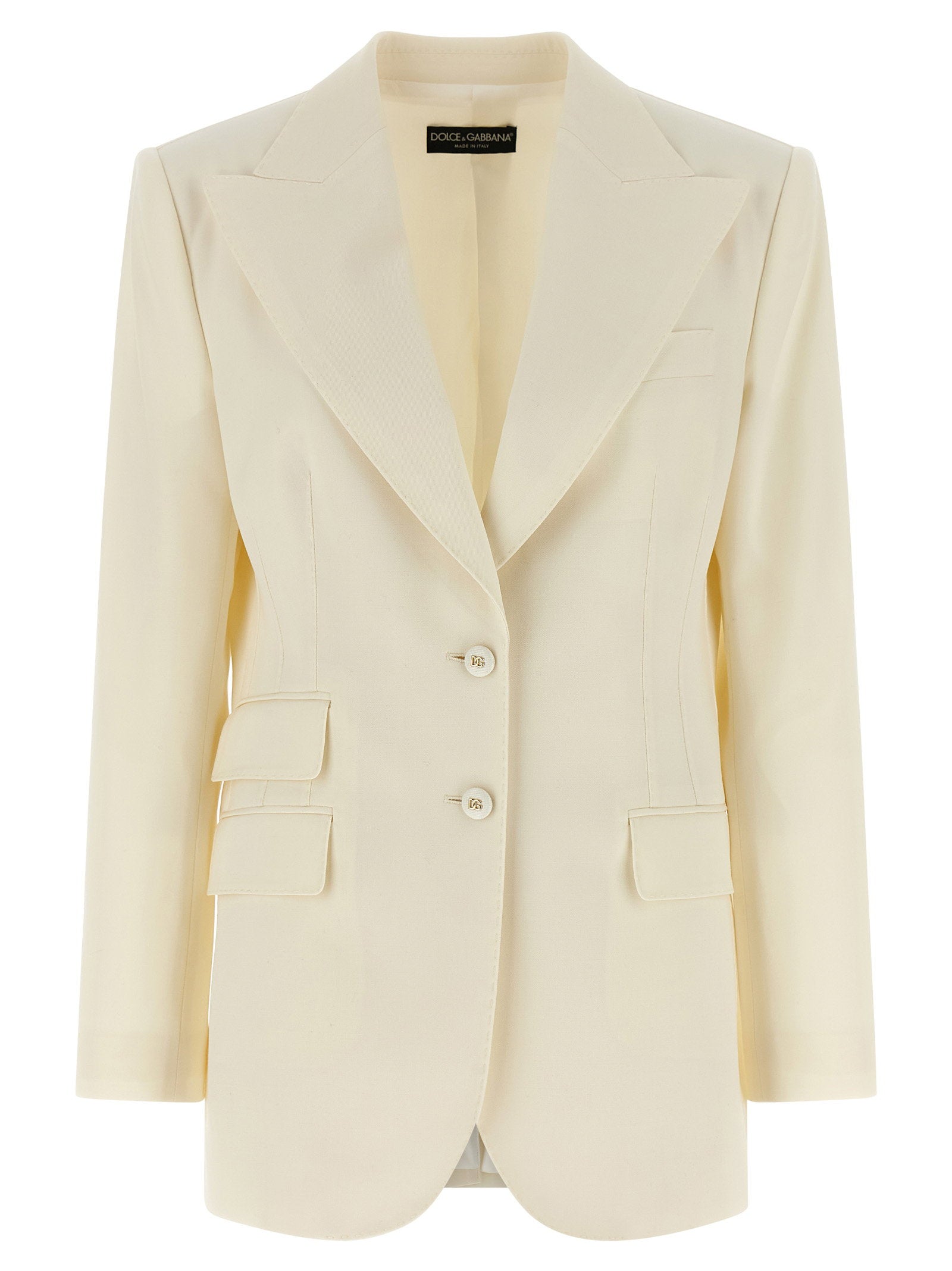 Dolce & Gabbana Turlington Blazer — Cream