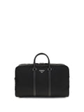 Prada Re-Nylon Top Handle Bag — Black