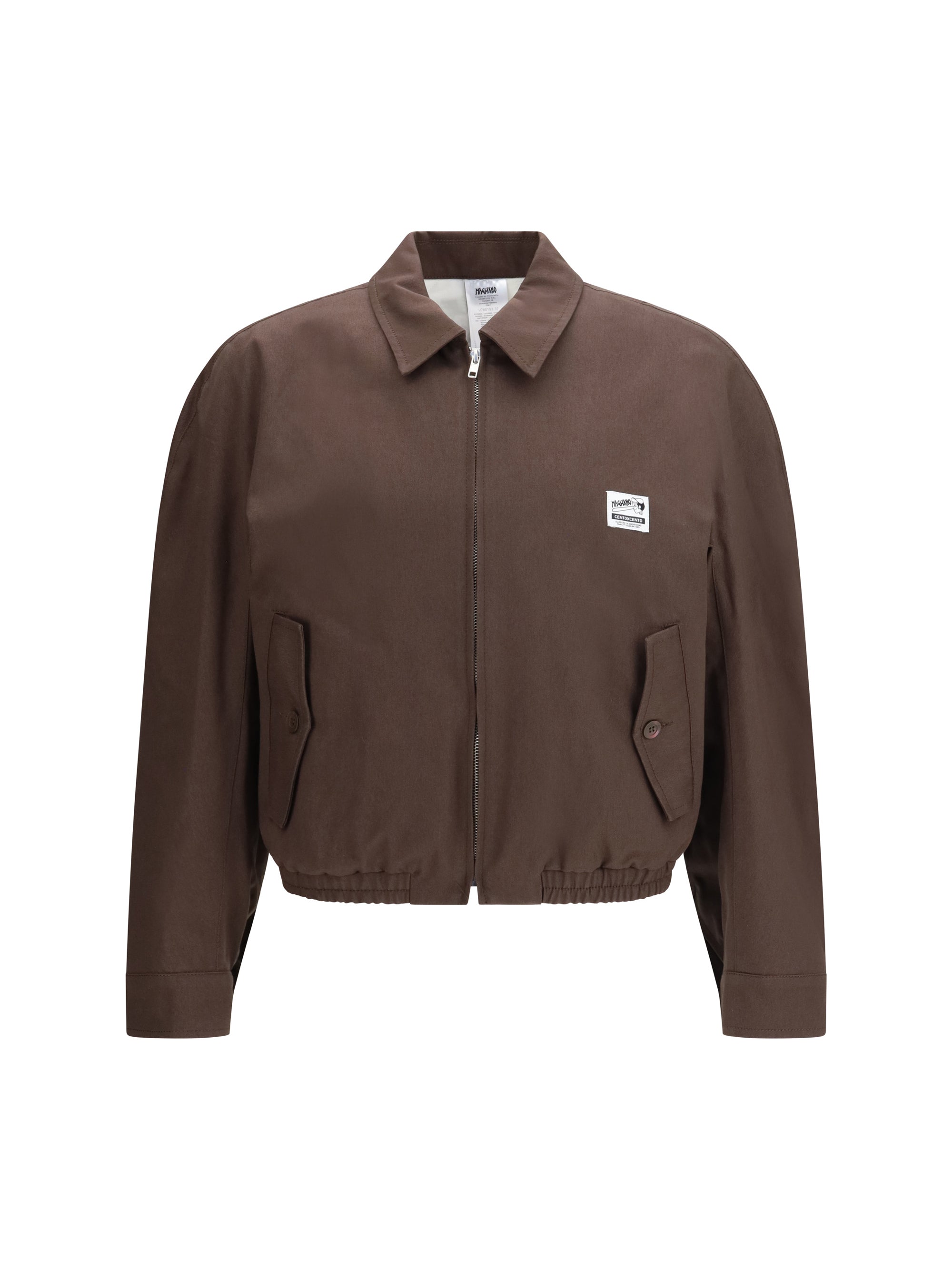 Magliano Work Cotton Gabardine Jacket — Brown