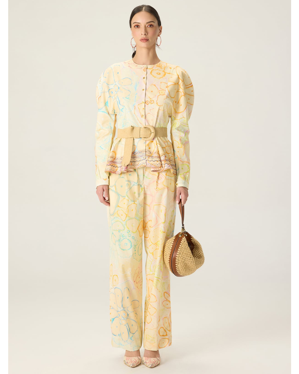 Astrid Blouse with Roux Trousers By KYNAH, Luxury Indian Fashion & Bridal Wear