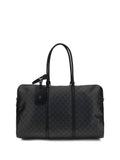 Gucci GG Monogram Web Stripe Travel Bag — Black