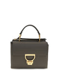 Coccinelle Top Handle Bag — Gray