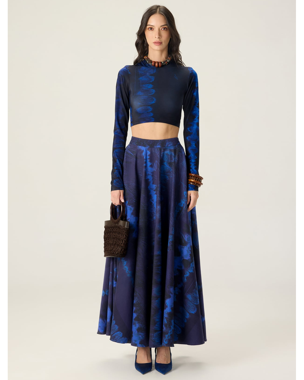 Gigi Blouse and Dracy Skirt By KYNAH, Luxury Indian Fashion & Bridal Wear