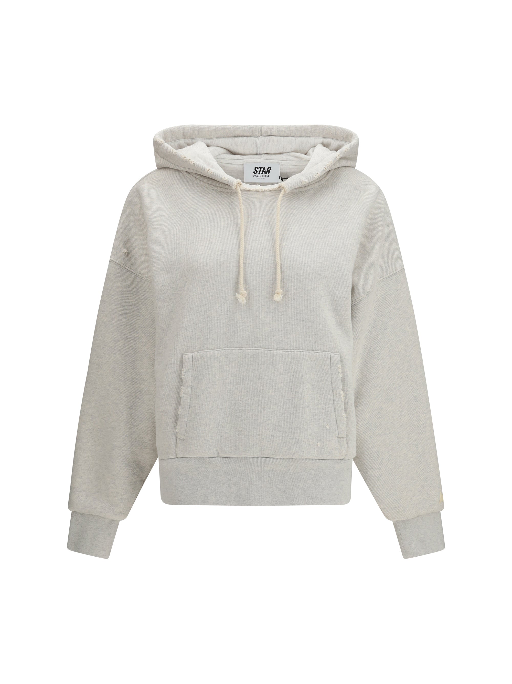 Golden Goose Star Hoodie — Gray