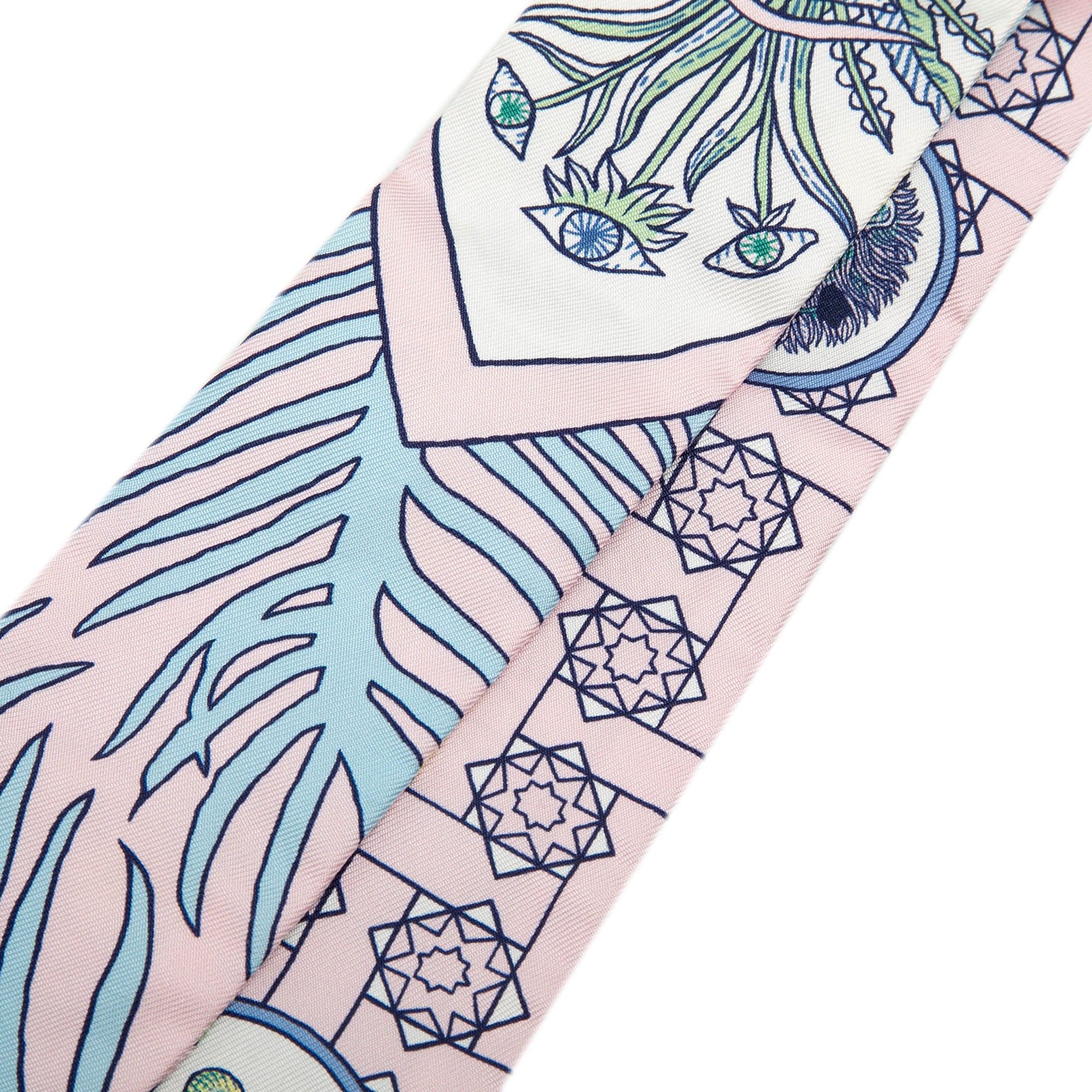 La Danse Des Amazones Silk Twilly Scarf