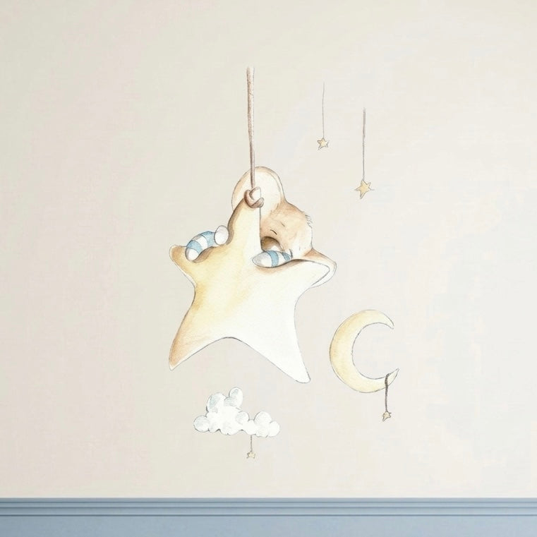 VINILO INFANTIL I SOÑANDO ENTRE ESTRELLAS