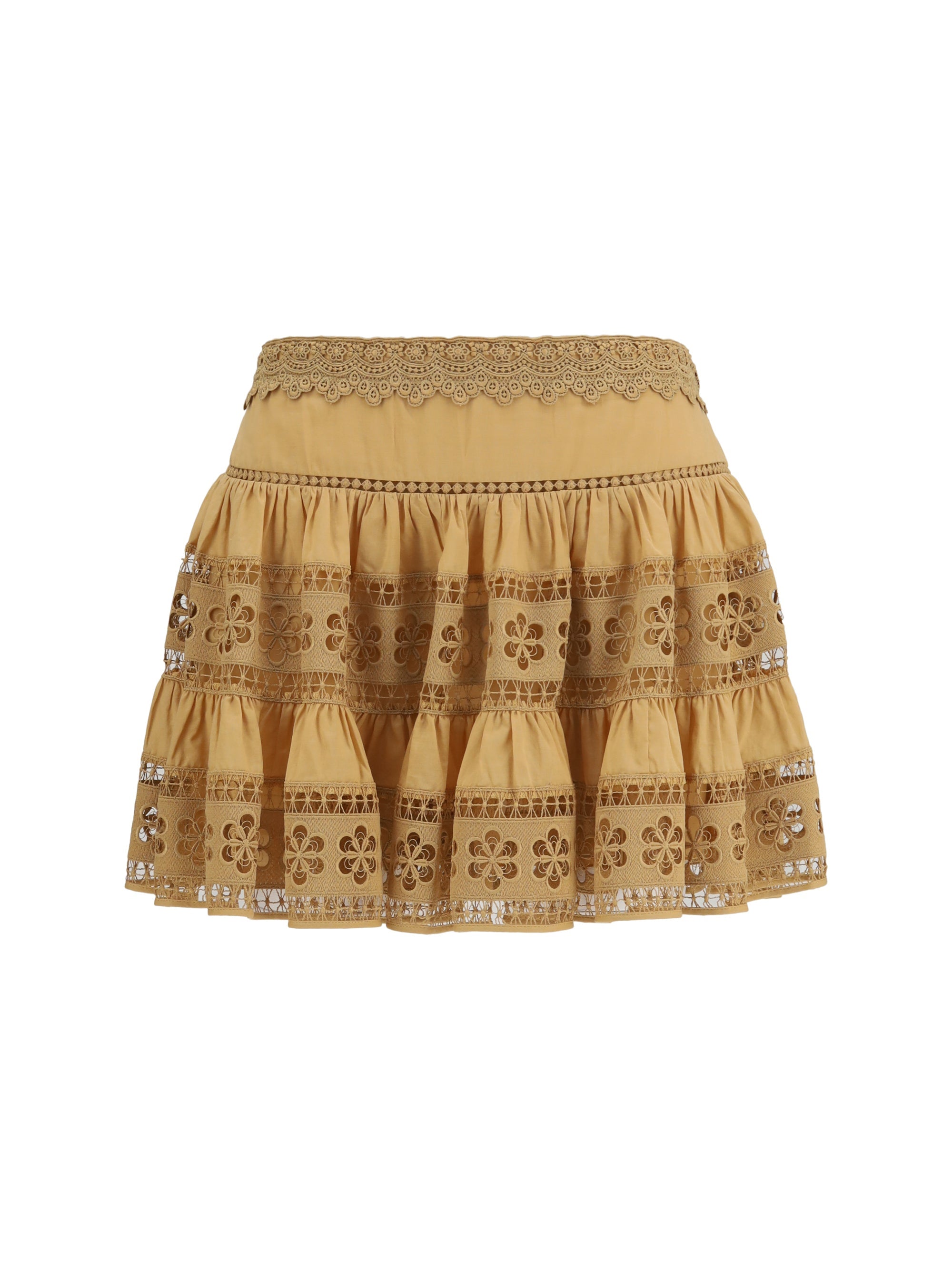 Charo Ruiz Lea Skirt — Cinnamon